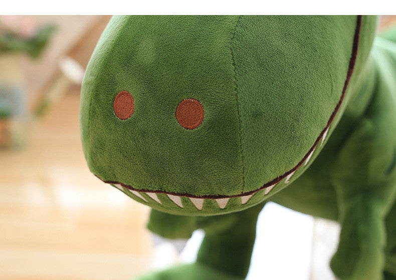 Large Plush Green Dinosaur Toy - 40cm