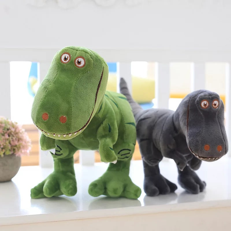 Large Plush Green Dinosaur Toy - 40cm