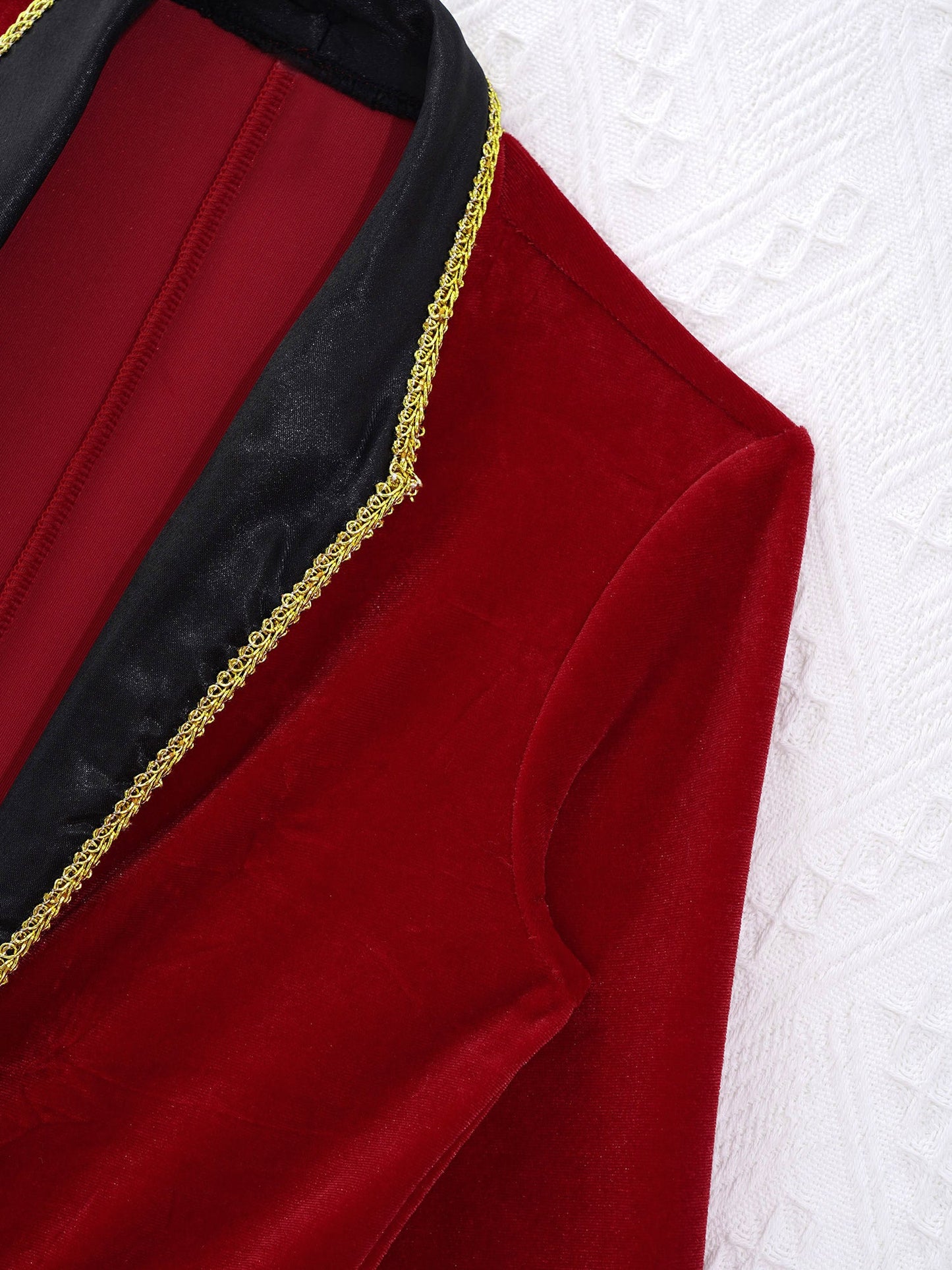 Kids Circus Ringmaster Jacket Long Sleeves Tuxedo Coat (Age 4-16 YRS)