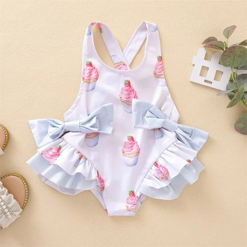 Baby/Toddler Girls One-Piece Swimwear (Age 6M-5 YRS)