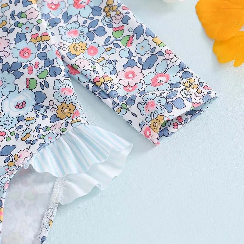 Baby Girls Swimsuits & Hats (Age 6M-3 YRS)
