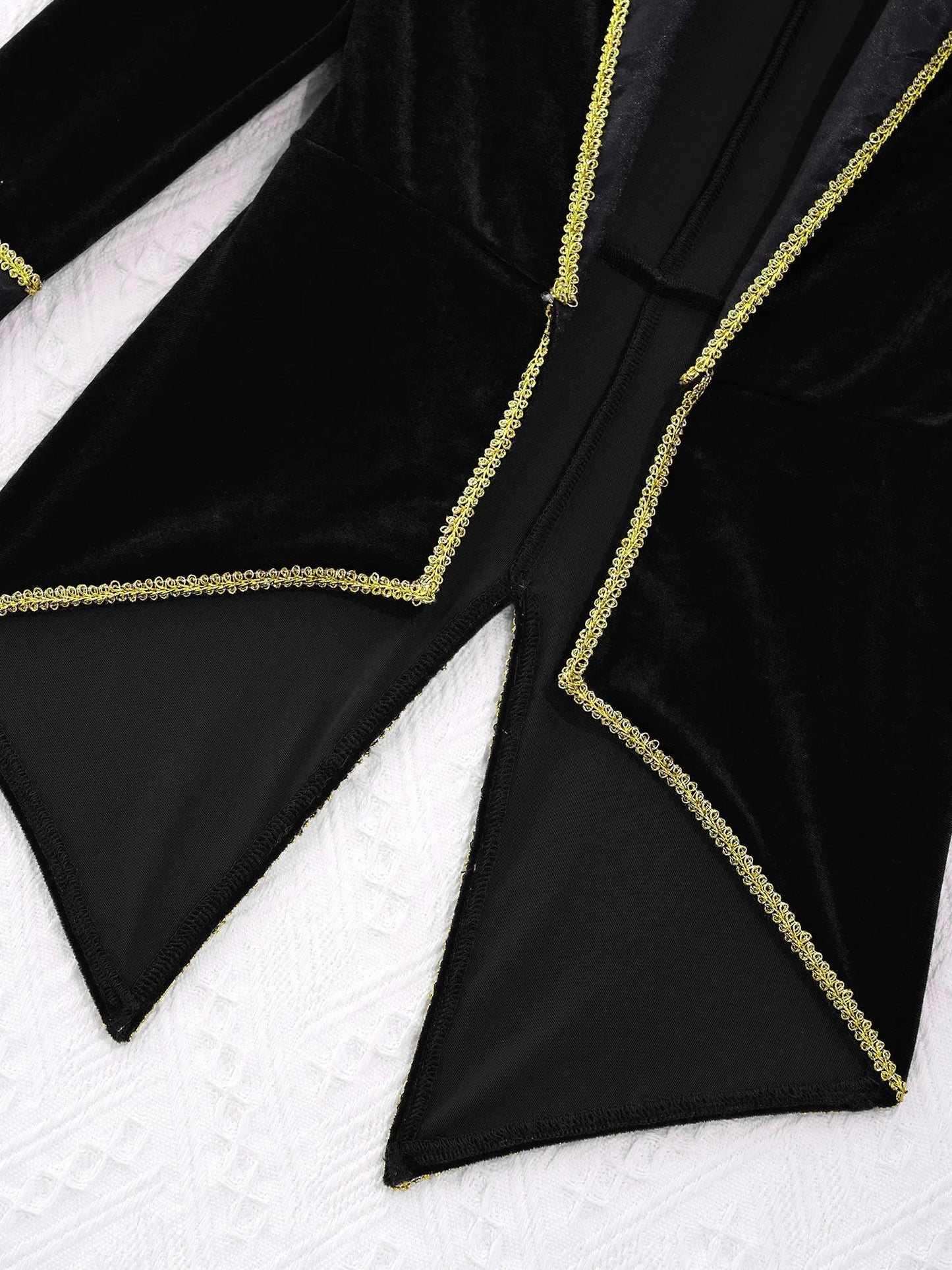 Kids Circus Ringmaster Jacket Long Sleeves Tuxedo Coat (Age 4-16 YRS)
