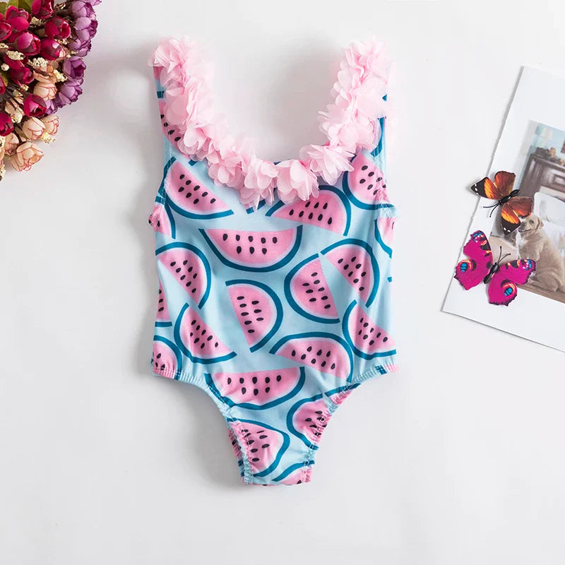 Baby/Toddler Girls One-Piece Swimwear (Age 6M-5 YRS)
