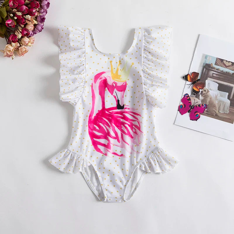 Baby/Toddler Girls One-Piece Swimwear (Age 6M-5 YRS)