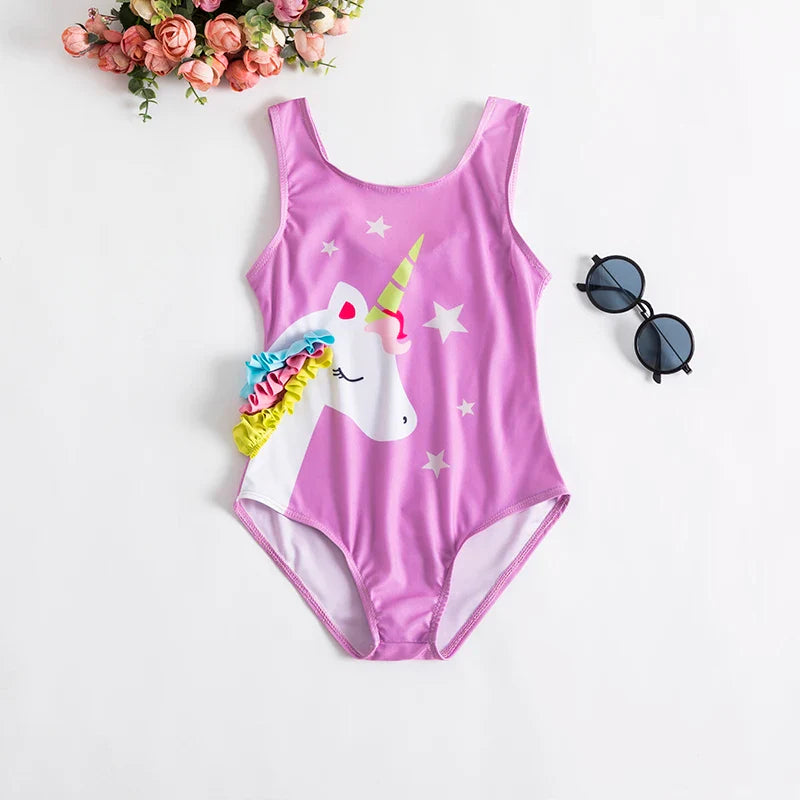 Baby/Toddler Girls One-Piece Swimwear (Age 6M-5 YRS)