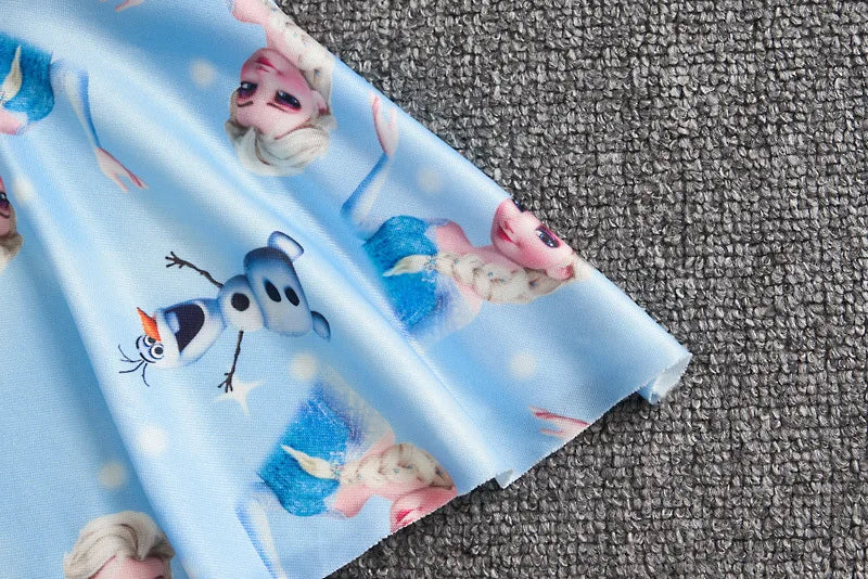 Girls Frozen Swimsuit Dress (Age 12M-10 YRS)