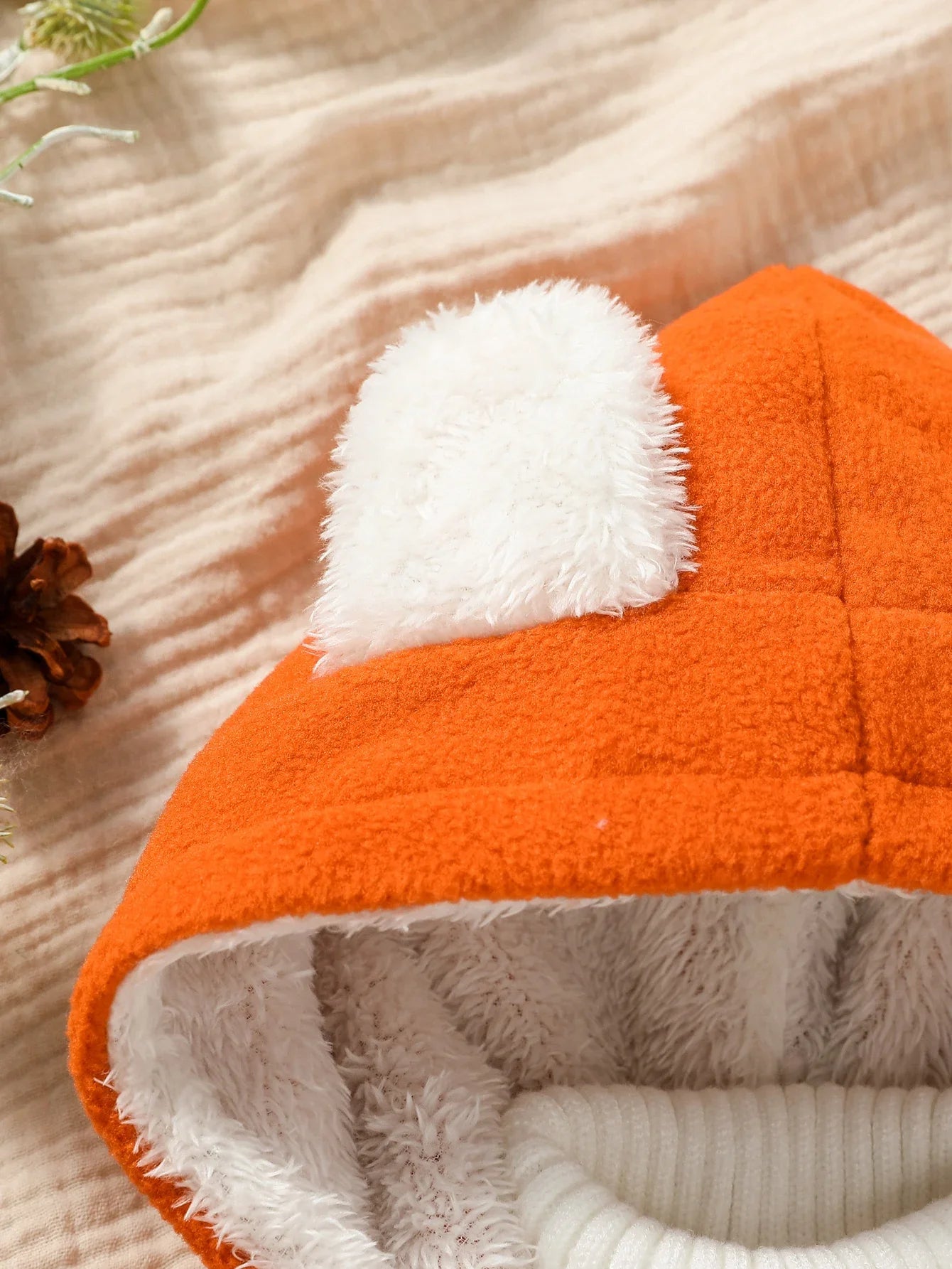 Baby Boys Long Sleeve Hooded Zipper Plush Coat (Age 3M-3YRS)