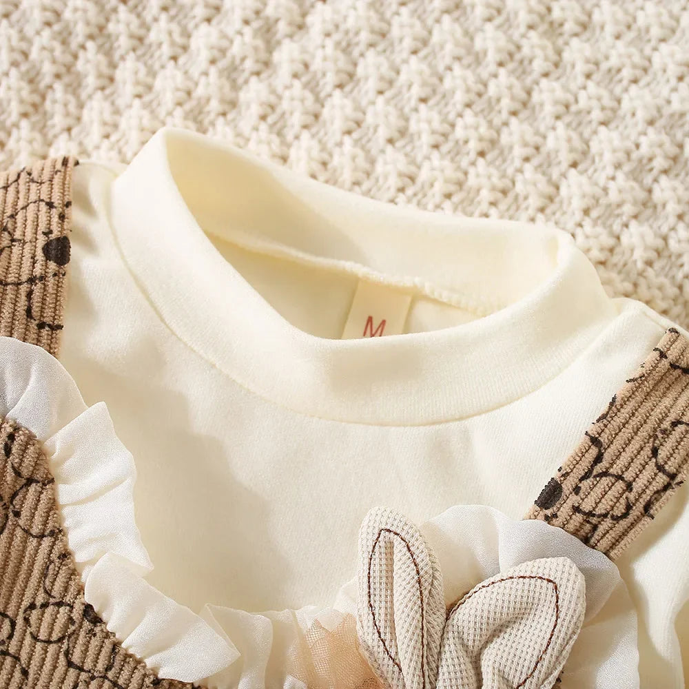 Baby Girls Bunny Dress (Age 9M-3 YRS)
