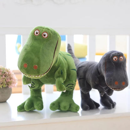 Large Plush Green Dinosaur Toy - 40cm