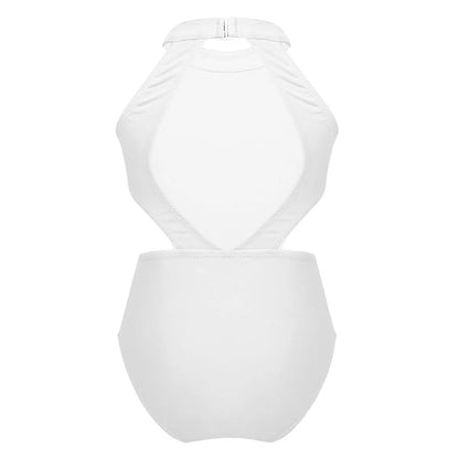 Girls Ballet Dance Halter Leotard (Age 5-12YRS)