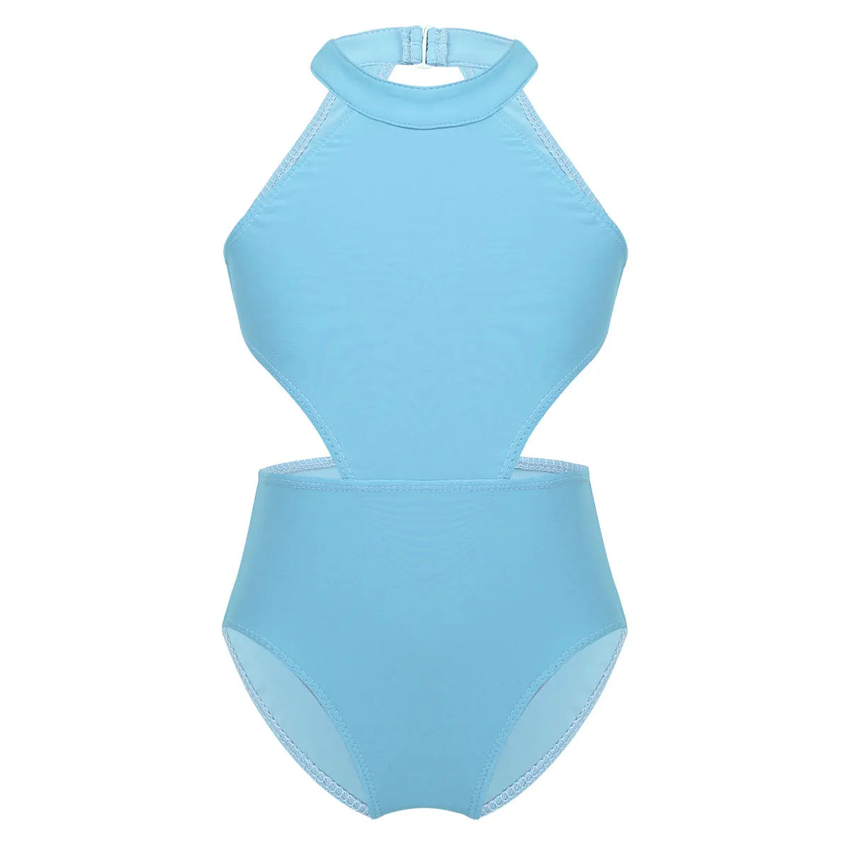 Girls Ballet Dance Halter Leotard (Age 5-12YRS)