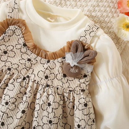 Baby Girls Bunny Dress (Age 9M-3 YRS)